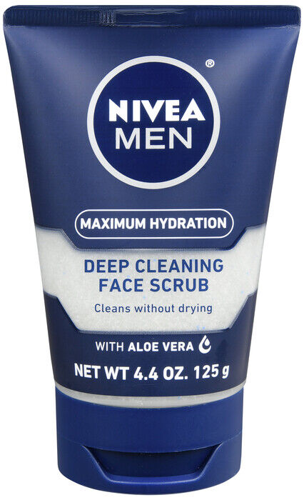 NIVEA MEN MAXIMUM  HYDRATING FACE SCRUB 4.4OZ