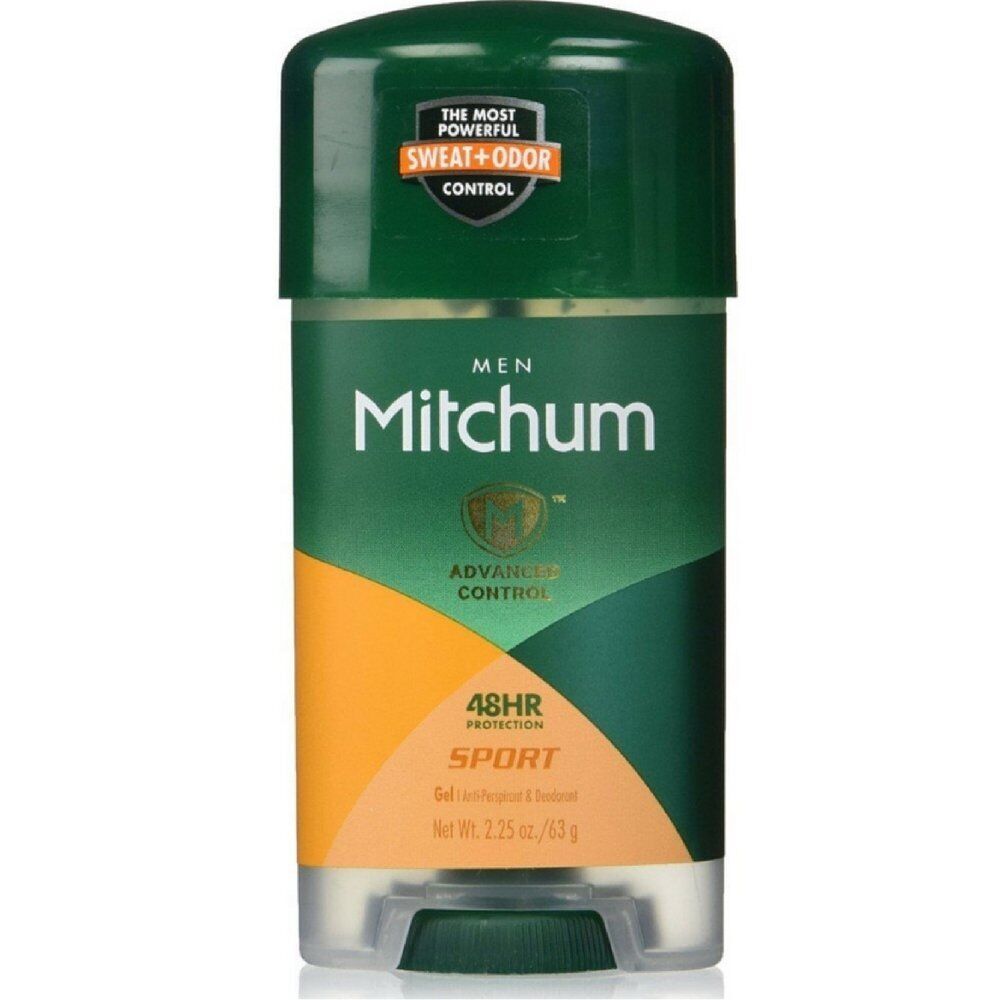 Mitchum Power Gel Anti-Perspirant and Deodorant Sport for Men 2.25 Oz Pack of 2