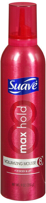 SUAVE MOUSSE MAX HOLD VOLUMIZING 9OZ