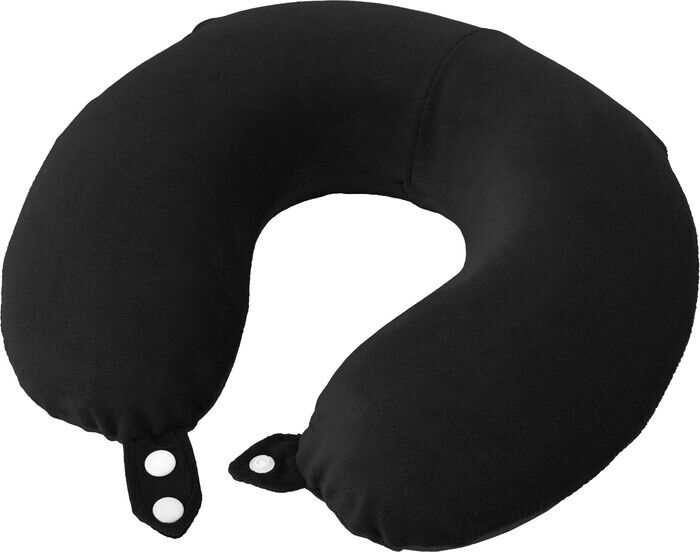 NECK PILLOW 2643BK-R MEMORY FOAM BLACK