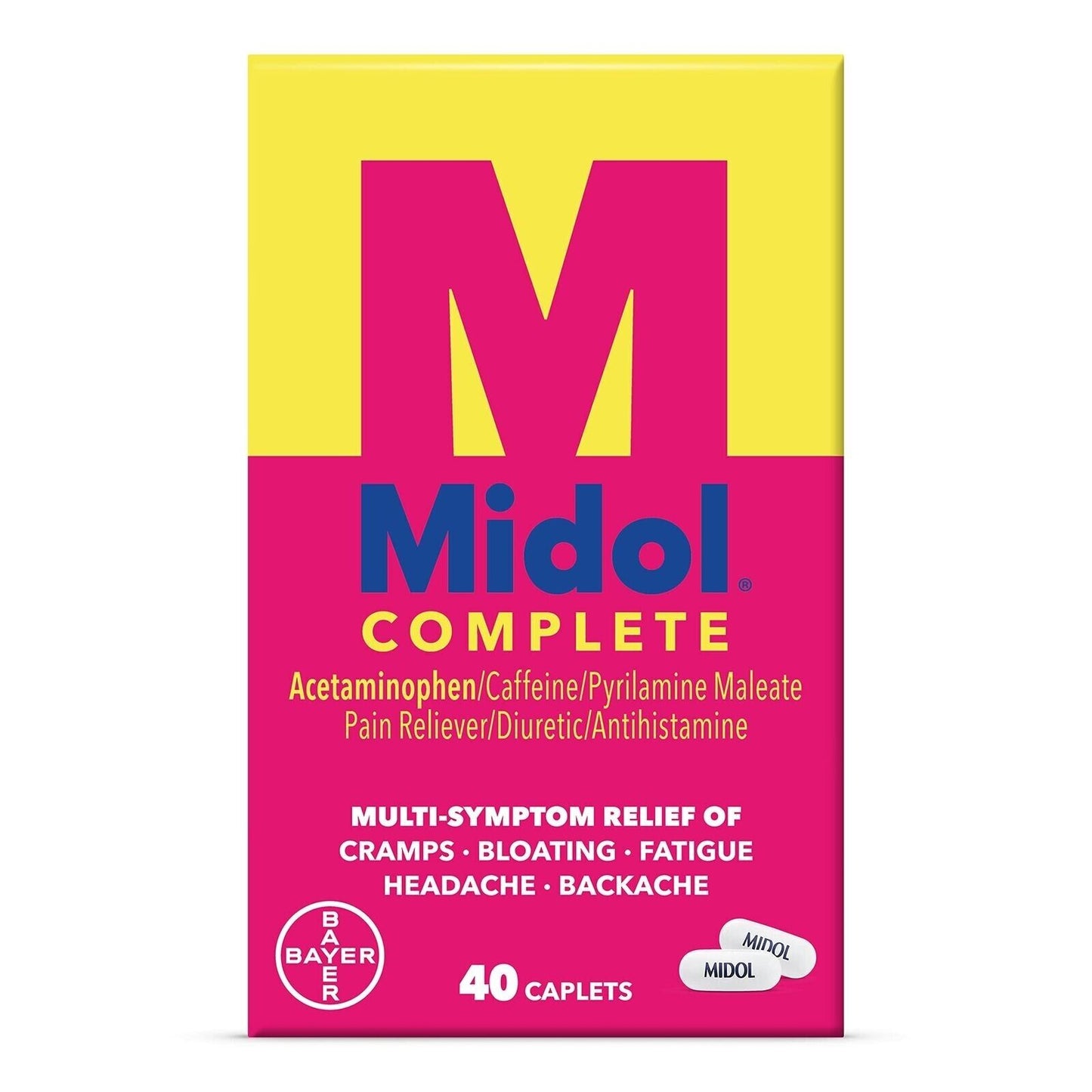 Midol Complete Caplet 40 count