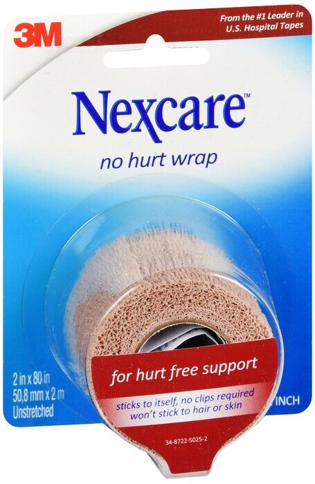 Nexcare No Hurt Wrap 2” x 80” 1 Each