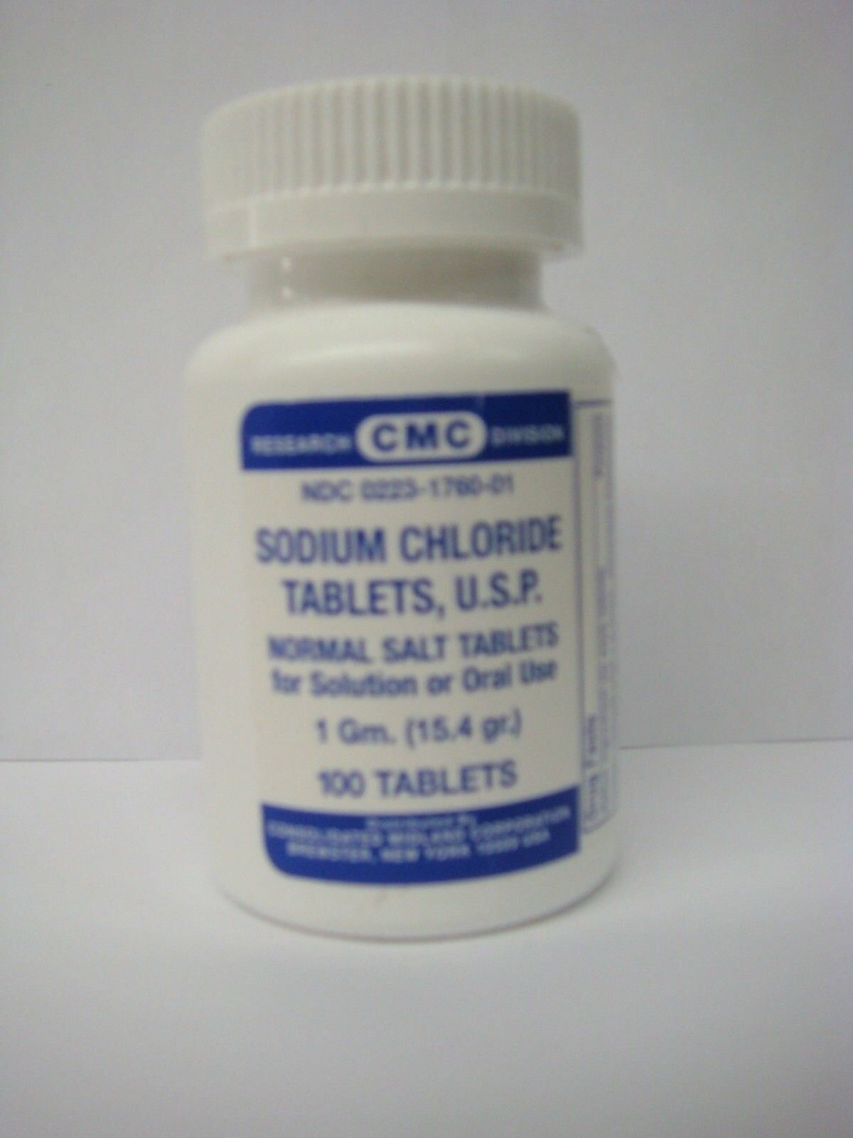 Sodium Chloride Tablets 1 Gm - 100 Each  x 6