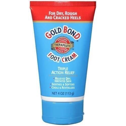 Gold Bond Foot Cream 4 Oz, Triple Action Relief  2 PACK