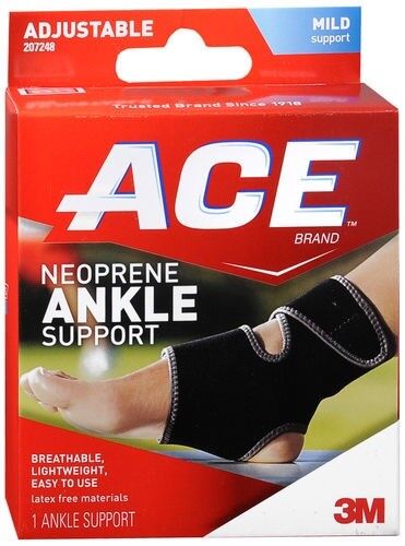 ACE ANKLE WRAP NEOPRENE 1 SIZE