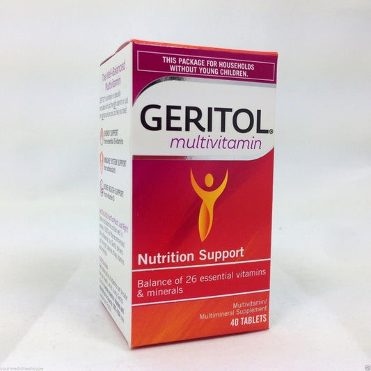 Geritol Complete Multi-Vit Mineral Supplement,  40CT