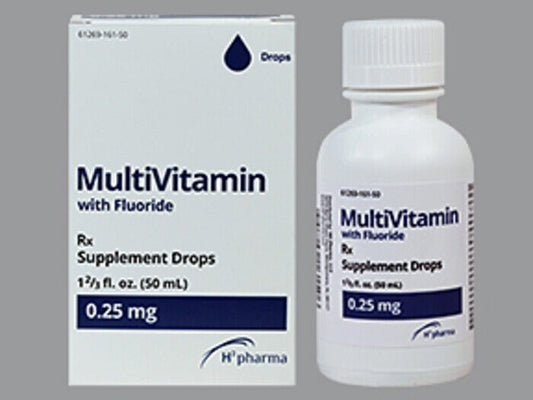 PEDIATRIC  MULTIVITAMIN W/ FLUORIDE 0.25MG DROP 50ML