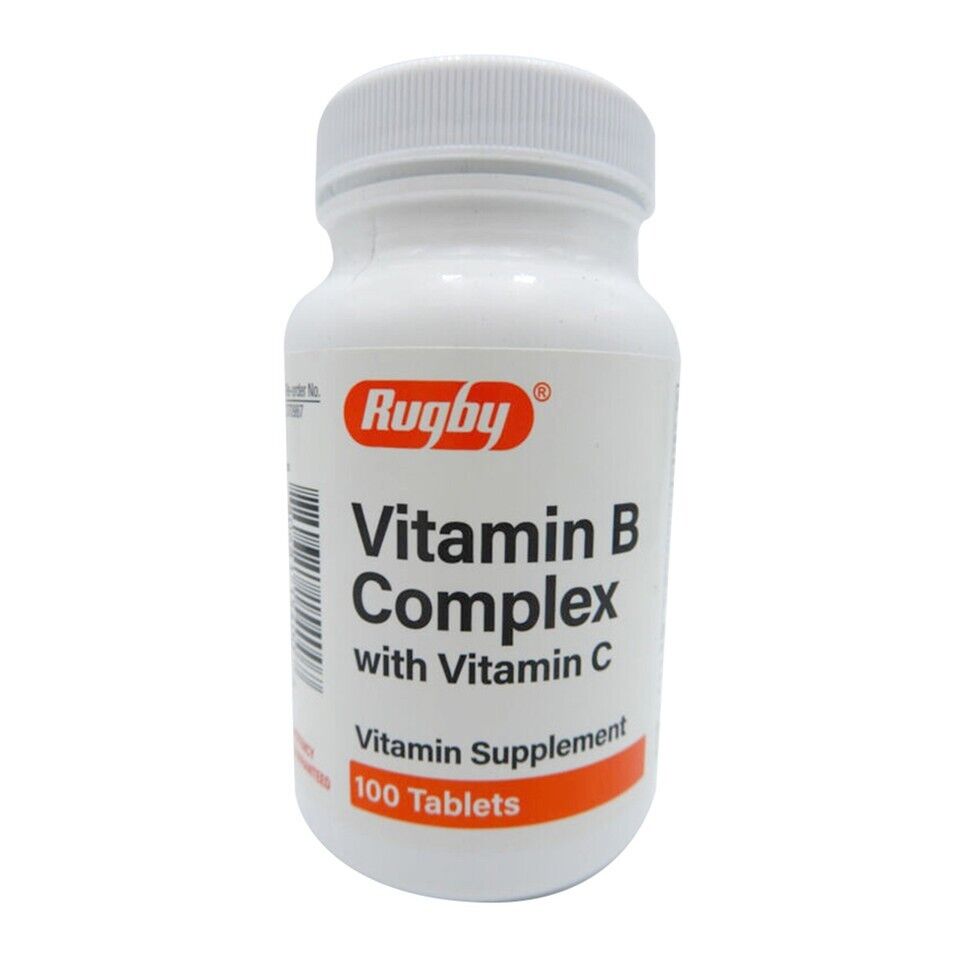 B-COMPLEX W/ B-12 TAB 100 ct