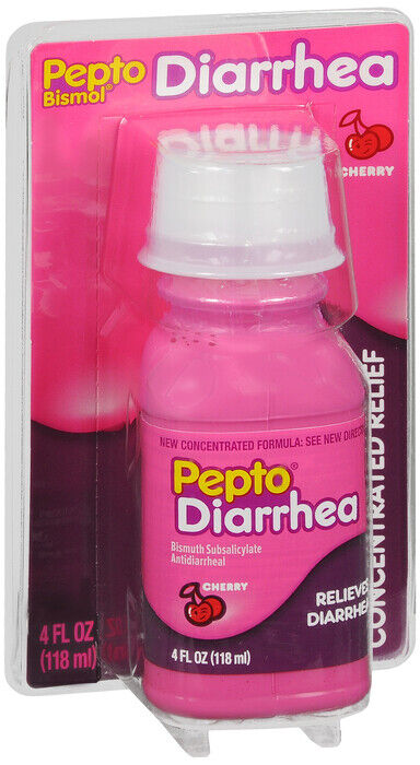 PEPTO BISMOL DIARRHEA CHERRY LIQUID 4OZ