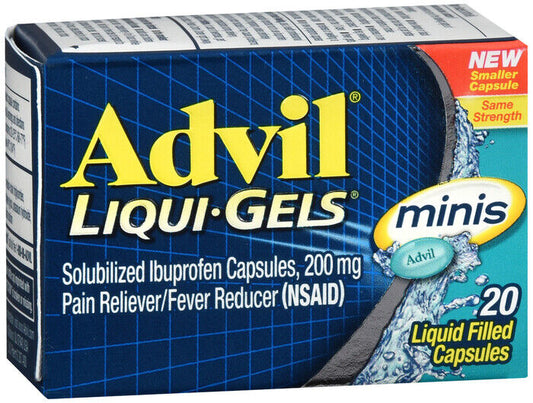 Advil Liquigels mg Minis 20 count