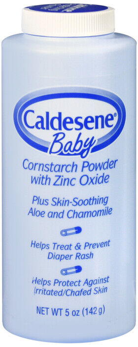 CALDESENE BABY POWDER CORNSTARCH 5OZ    zinc oxide/corn starch TOPICAL POWDER