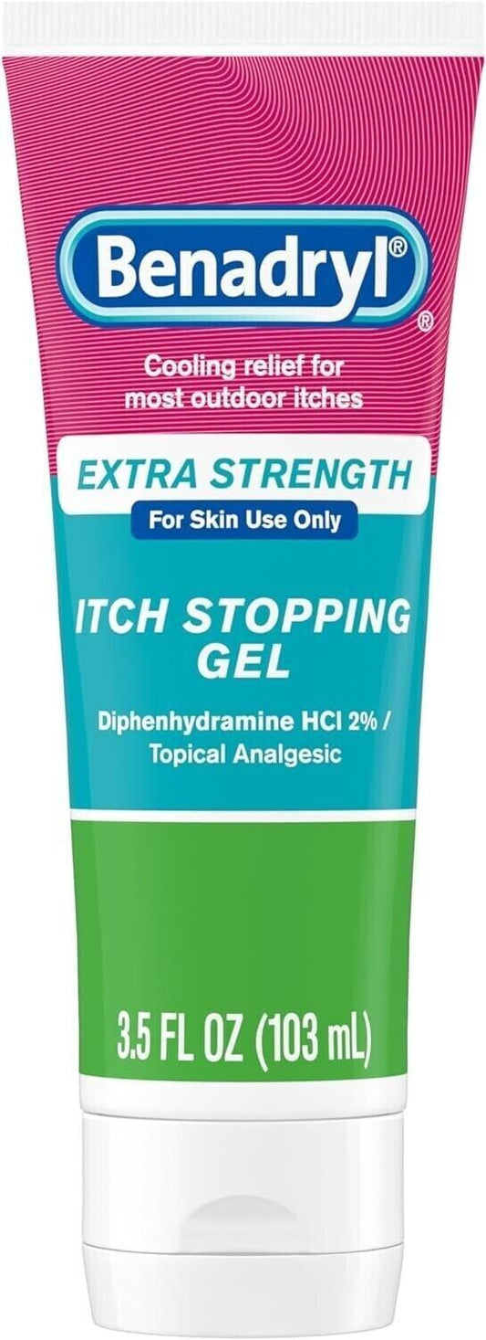 BENADRYL X/S ITCH STOP GEL 3.5OZ   X  2