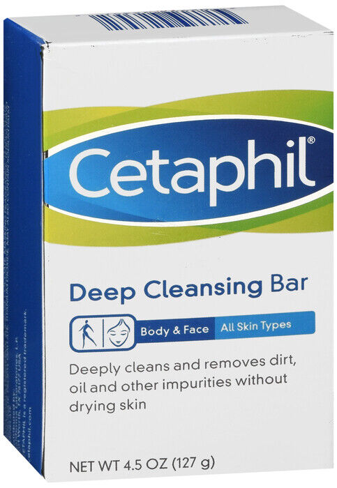 CETAPHIL DEEP CLEANSING BAR 4.5 OZ