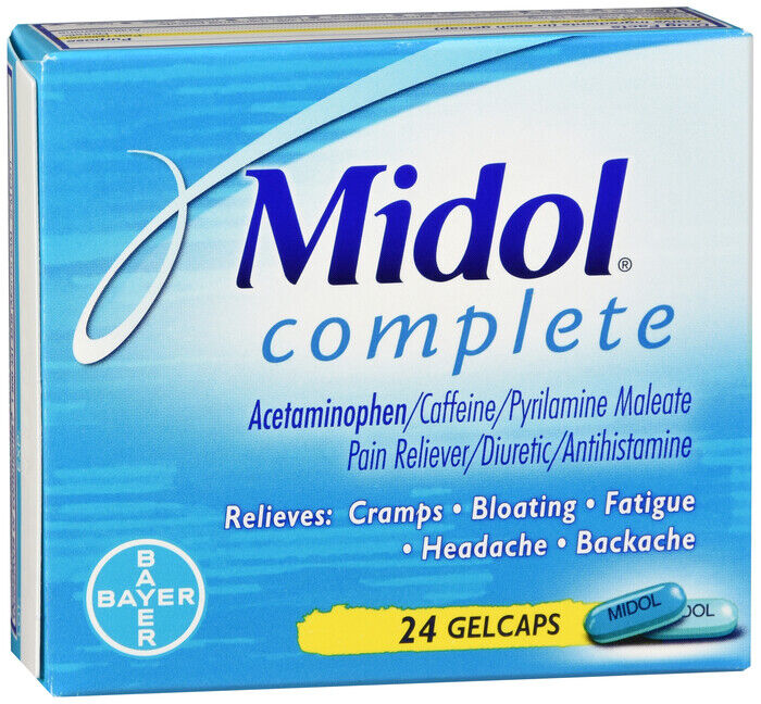 Midol Complete Gelcap 24 count