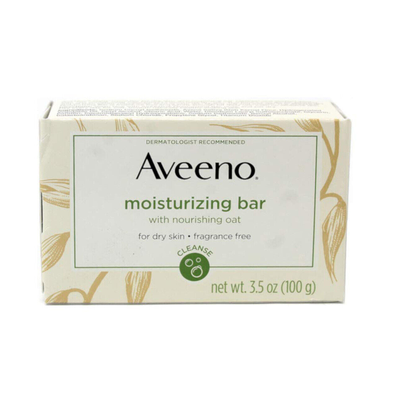 AVEENO MOISTURIZING BAR 3.5OZ  FRAGRANCE FREE