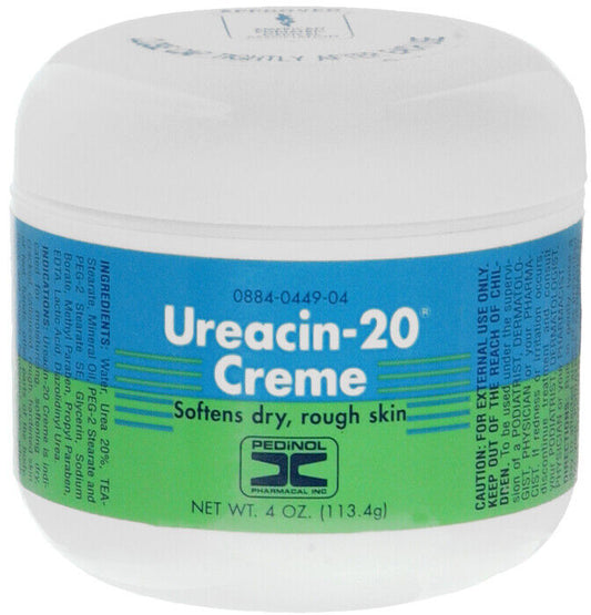 UREACIN-20 CREAM 4OZ   urea TOPICAL CREAM (G) 20 %