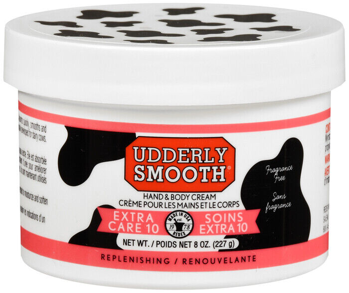 UDDERLY SMOOTH HAND AND FOOT CREAM 8 OZ