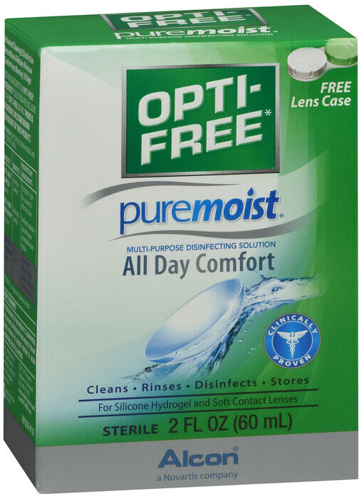 OPTI-FREE PUREMOIST W/ LENS CASE 2OZ   x   3