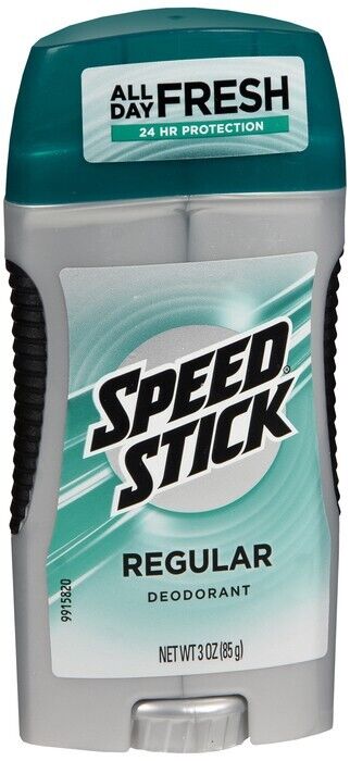 Speed Stick by Mennen Deodorant, Regular 3 oz (3 PACK)