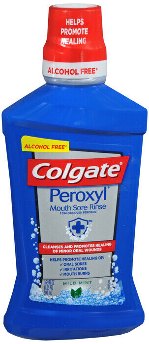 PEROXYL 1.5% MOUTH SORE RINSE MINT 16OZ