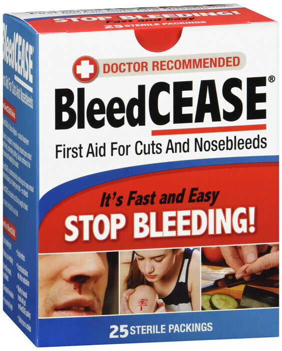 BLEEDCEASE STOP BLEEDING 25CT