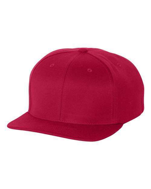 Flexfit One Ten Flat Bill Snapback - Adjustable Hat + Flex Fit Tech 110F 110FT