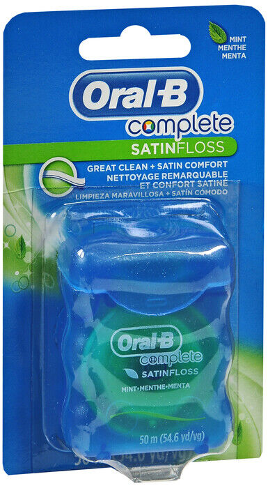 ORAL B FLOSS SATIN MINT 55YD