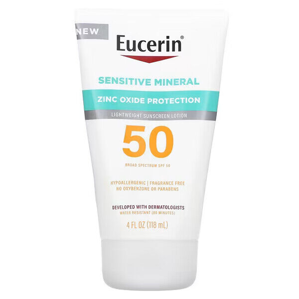 EUCERIN SUN SENSITIVE MINERAL SPF50 LOT 4OZ