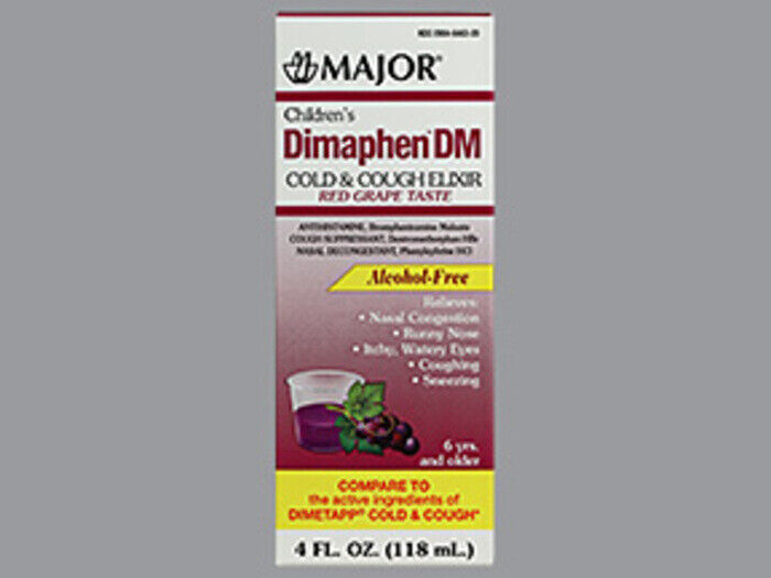 DIMAPHEN DM ELIXIR 118ML