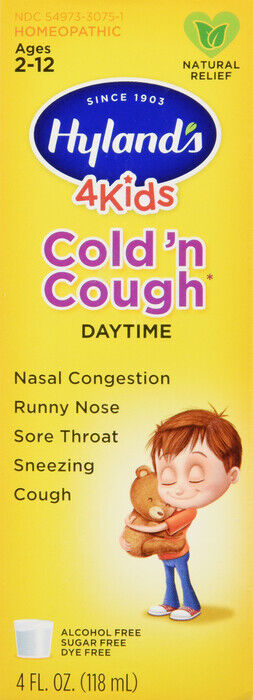 HYLANDS 4 KIDS COLD COUGH LIQUID 4OZ