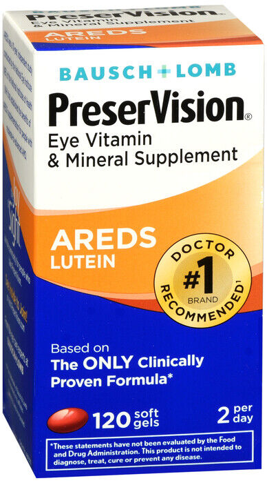 PRESERVISION MULTIVIT LUTEIN SOFTGEL 120CT