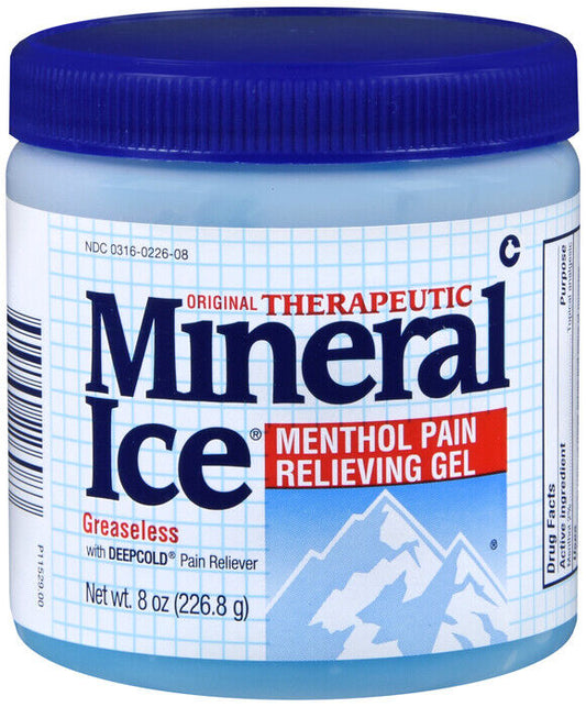 MINERAL ICE GEL 8OZ