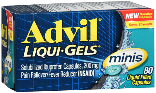 ADVIL LIQUI-GELS 200MG MINIS 80CT