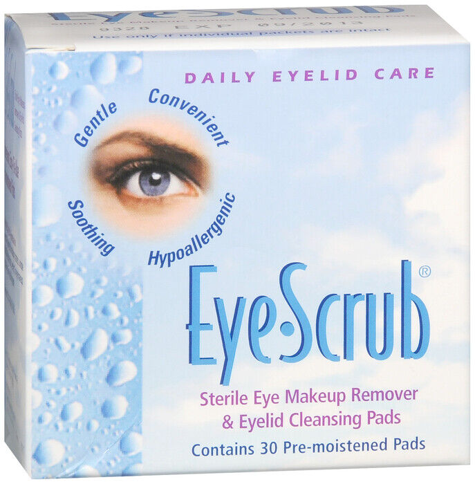 EYE SCRUB PADS 30CT ALCON   edetate disodium/peg TOPICAL PAD