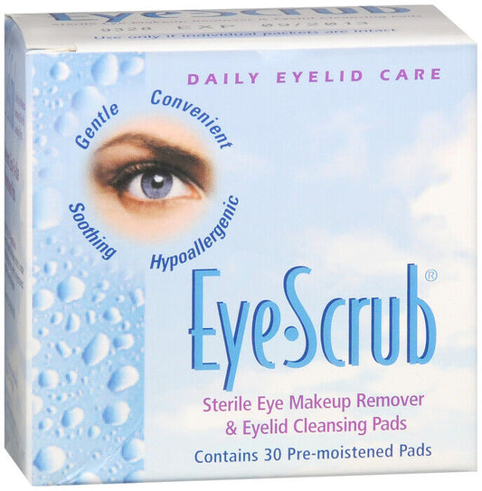 EYE SCRUB PADS 30CT ALCON   edetate disodium/peg TOPICAL PAD