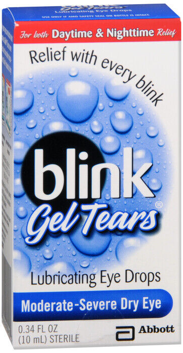 BLINK GEL TEARS DRY EYE DROPS 10ML