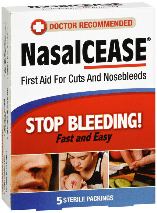 NASALCEASE STOP BLEEDING 5CT