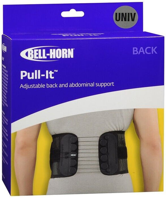 Bell Horn Spine Brace Pull It Support Wrap Abdominal Back Sprain