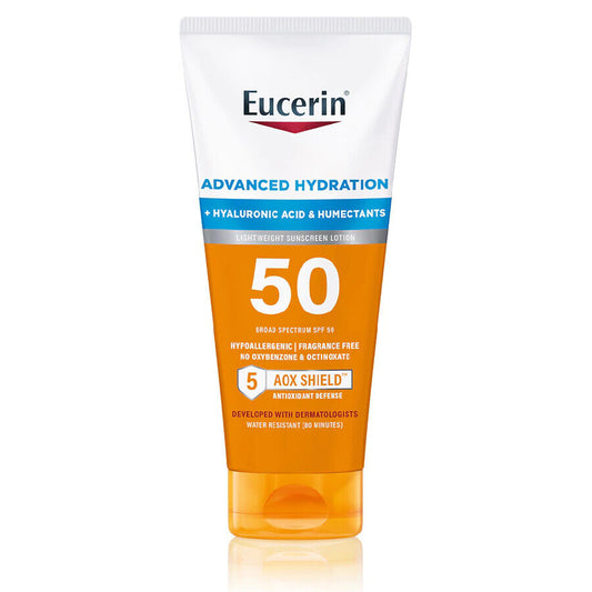 EUCERIN SUN ADVANCED HYDRATING LOTION SPF50 5OZ