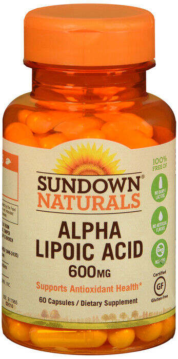 ALPHA LIPOIC ACID 600MG CAP 60CT SUNDOWN