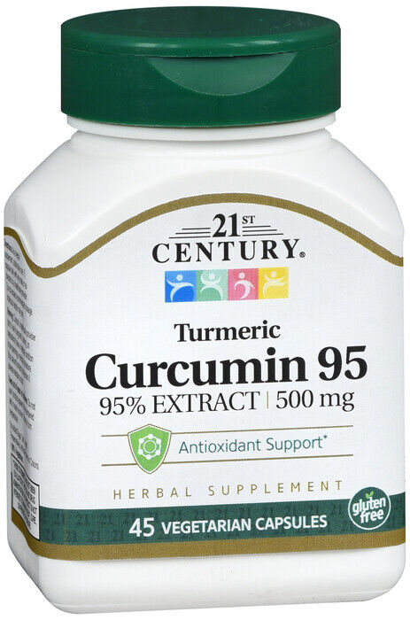 CURCUMIN 95 500MG CAP 45CT 21ST CENTURY