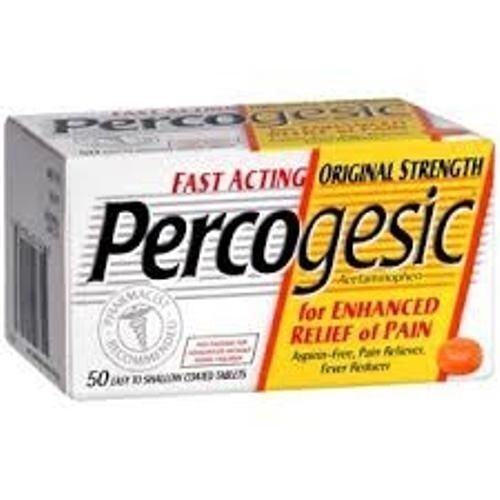 Percogesic Aspirin-Free, Pain Reliever, Fever Reducer Tablets - 50 ea