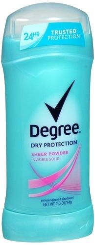 DEGREE WOMEN INVISIBLE SOLID 2.6OZ POWDER