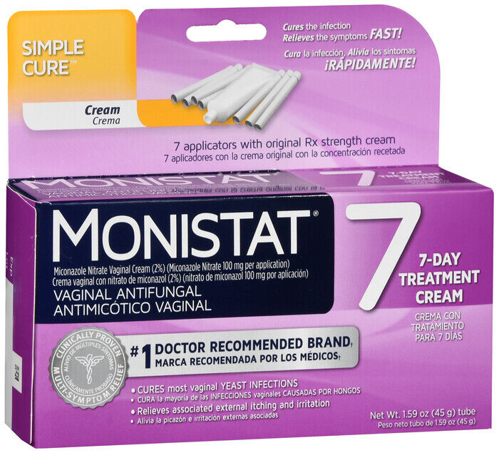 Monistat 7 Cream w/Applicator 1.59oz