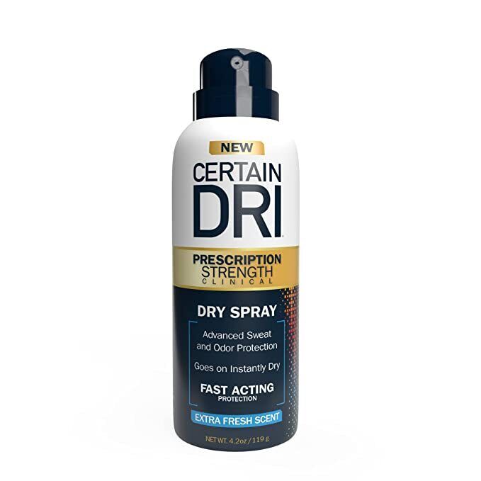 CERTAIN DRI DRY SPRAY EXTRA FRESH  DEO 4.2OZ