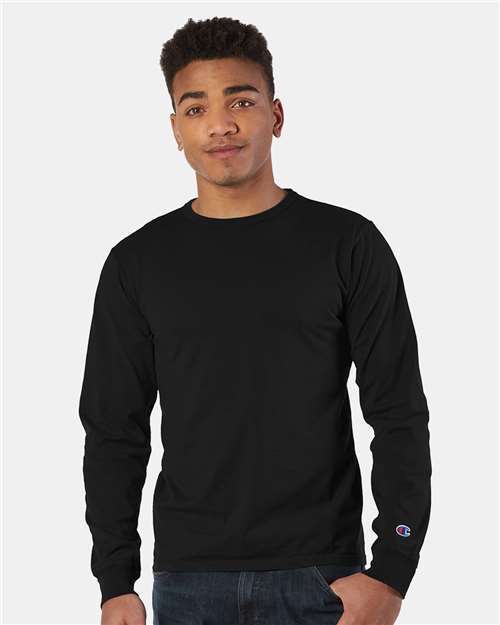 Champion Garment Dyed Long Sleeve T-Shirt CD200