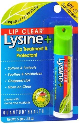 LYSINE PLUS COLDSTICK  LIP CLEAR SPF21