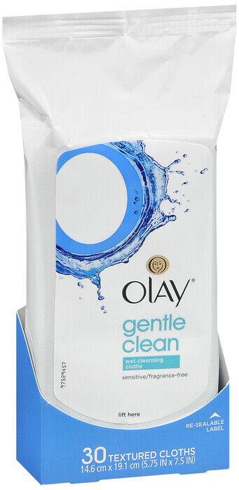 OLAY WET FACE CLOTH SENSITIVE 30CT