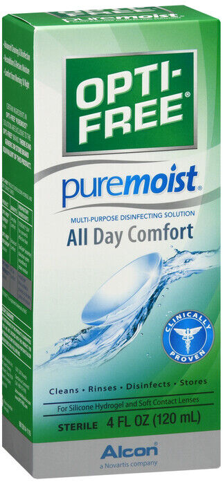 OPTI-FREE PURE MOIST MULTIPURPOSE 4OZ  3-00650-36103-3