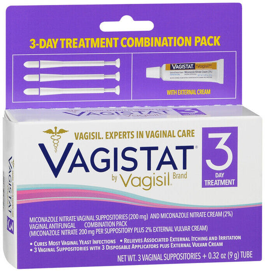 Vagistat 3 Day Treatment OI Tube 3 x 0.32 oz